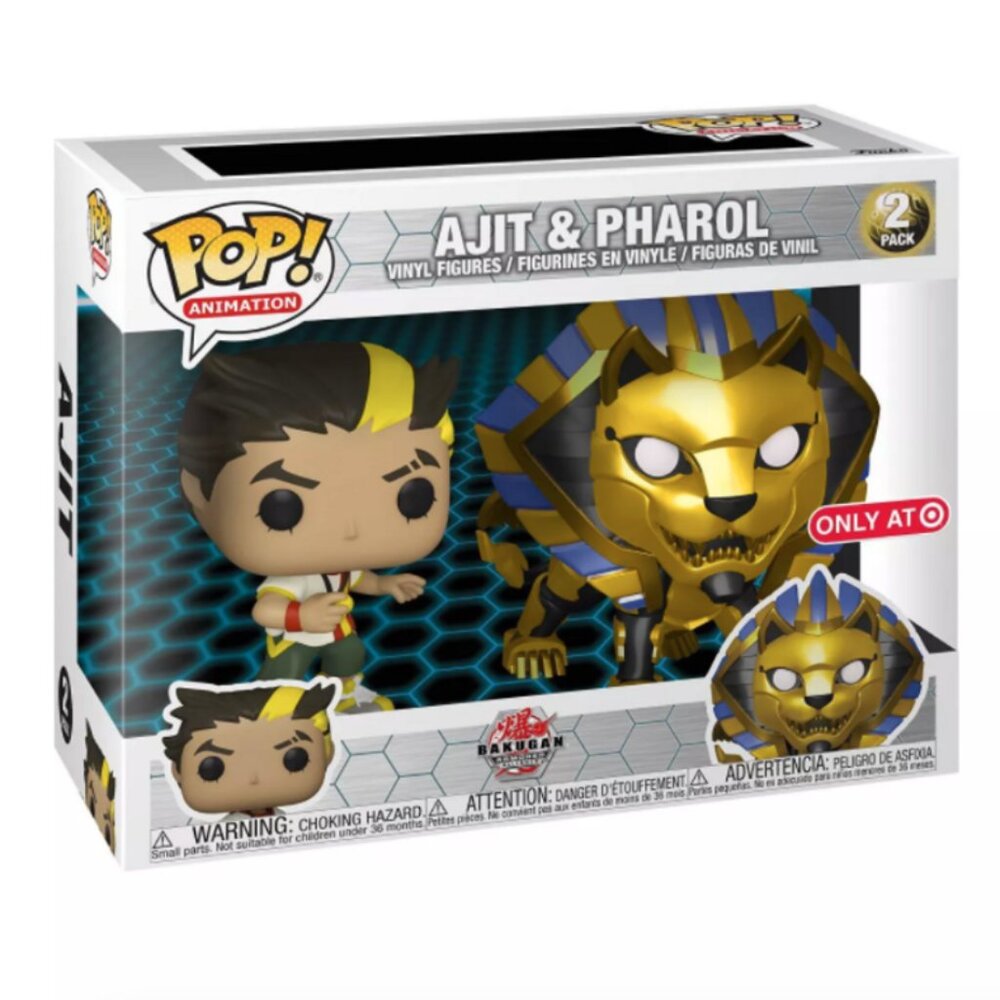 🔥 FREE Gift w/ Bundle of 3+ Items | POP! Animation Ajit & PHAROL 2 Pk Exclusive